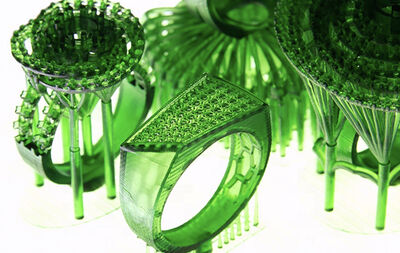 Flashforge FHJ 2100 Castable Jewelry Resin Reçine - 500gr, Yeşil