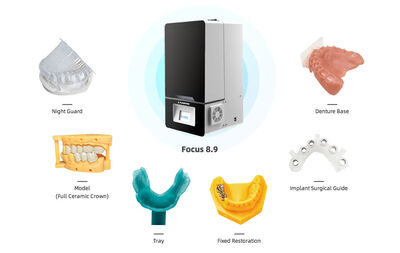 FlashForge Focus 8.9 LCD 3D Printer - Dişçilik ve Diş Kalıpları Üretiminde