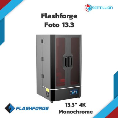 Flashforge Foto 13.3 LCD Printer - HD 4K Monokrom (Resin)- Seri Üretim için