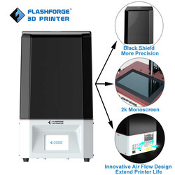 Flashforge Foto 6.0 LCD Printer - 2K Monokrom LCD ( Reçineli ) - Thumbnail