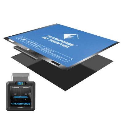 Flashforge Guider 2S Esnek Yay Çeliği Baskı Tablası ve Manyetik Mat Seti