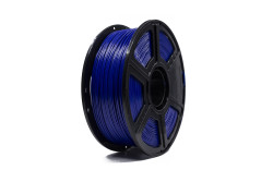 FlashForge - Flashforge PLA 1.75mm Transparent (Şeffaf) Blue 1Kg Filament