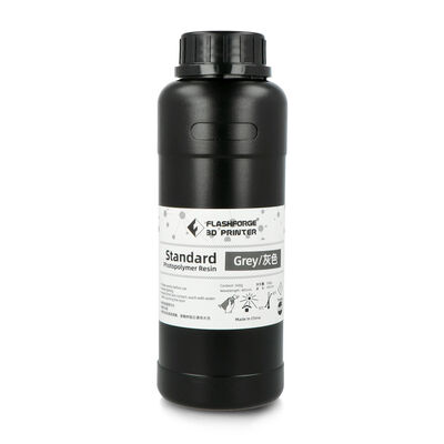 FlashForge Standard Photopolymer Resin Reçine - Grey (Gri), 500g