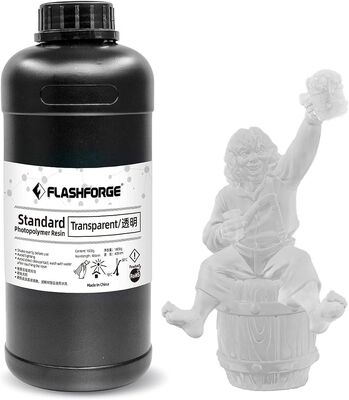 FlashForge Standard Photopolymer Resin Reçine - Transparent (Saydam)