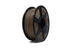 FlashForge - Flashforge Ahşap - Tahta Dolgu (Wood - Fill) 1.75mm Filament - Dark - 1Kg