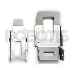 Robotis - ROBOTIS FR04-G101 Kıskaç El Seti (Gümüş) | Bioloid ve Dynamixel AX Uyumlu