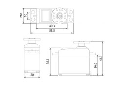 Futaba S3003 Yüksek Torklu Servo Motor - Thumbnail