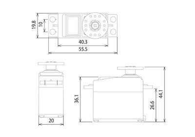 Futaba S3003 Yüksek Torklu Servo Motor