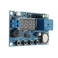 Gerçek Zamanda (Real Time) Ayarlanabilir 1 Kanal Röle Kartı, 5-60Vin - Thumbnail