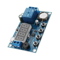 Gerçek Zamanda (Real Time) Ayarlanabilir 1 Kanal Röle Kartı, 5-60Vin - Thumbnail