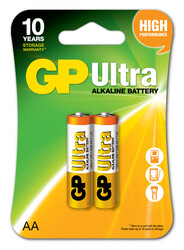 Gp AA Ultra Alkalin Kalem Pil 2'li