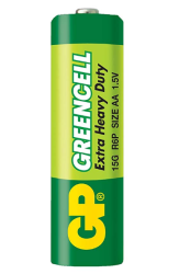 GP Greencell Extra Heavy Duty AA Kalem Pil - 1.5V, 4 lü - Thumbnail
