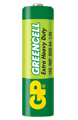 GP Greencell Extra Heavy Duty AA Kalem Pil - 1.5V, 4 lü