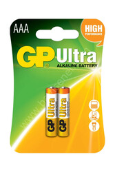 Uni-T - GP Ultra Alkalin AAA İnce Kalem Pil - GP24AU, LR03 , 1.5V, 2li