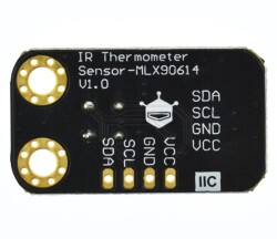 Gravity MLX90614-DCI Temassız Kızılötesi IR Sıcaklık Sensörü - I2C - SEN0263 - Thumbnail