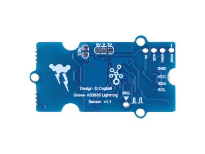 Grove AS3935 Yıldırım Sensörü - 40km Menzil, I2C, SPI