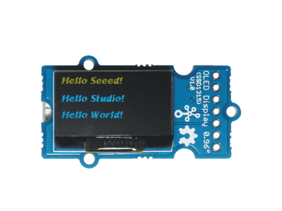 Grove - OLED Sarı / Mavi 0.96 İnç Ekran (SSD1315) - SPI/IIC -3.3V/5V, 128×64