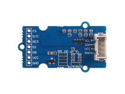 Grove - OLED Sarı / Mavi 0.96 İnç Ekran (SSD1315) - SPI/IIC -3.3V/5V, 128×64