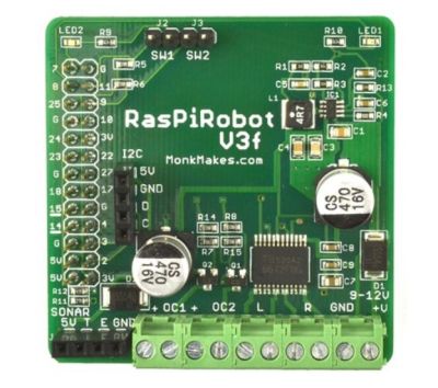 Grove - RaspiRobot Raspberry Pi Motor Sürücü Kartı v3