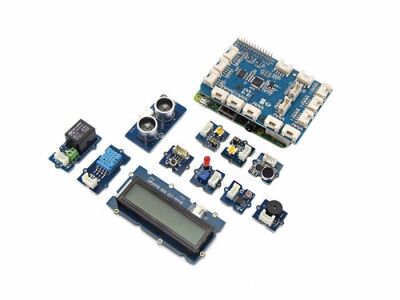 GrovePi+ Başlangıç Kiti (Raspberry Pi B/B+/A+/2/3/4 Uyumlu)