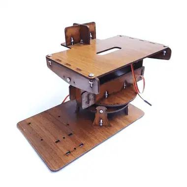 Güneş Takip Projesi için Platform - 2 Eksen 180 Derece Hareket