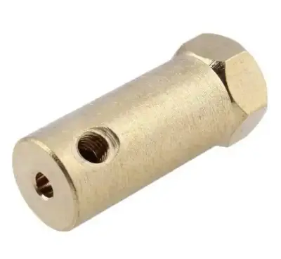 Hex Tekerlek Kaplini (3mm Motor Mili için)