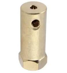 Hex Tekerlek Kaplini (3mm Motor Mili için) - Thumbnail