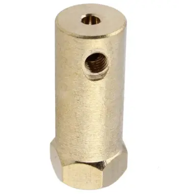 Hex Tekerlek Kaplini (3mm Motor Mili için)