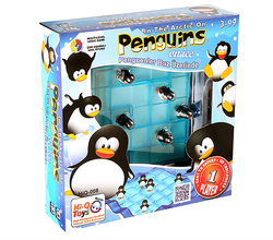 Hi-Q Toys Penguins On Ice Penguenler Buz Üzerinde - Thumbnail