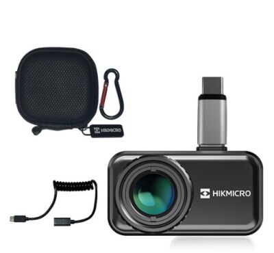 HIKMICRO Mini3 Termal Kamera (-20 ila 650C) - Android Uyumlu, Manual Focus, 50Hz