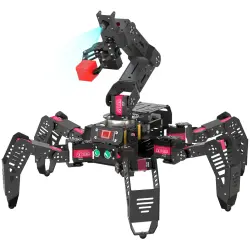 Hiwonder - Hiwonder SpiderPi Pro: Robot Kollu ve AI Görüntü İşleyen Hexapod Örümcek Robot Hiwonder - Hiwonder SpiderPi Pro: Robot Kollu ve AI Görüntü İşleyen Hexapod Örümcek Robot