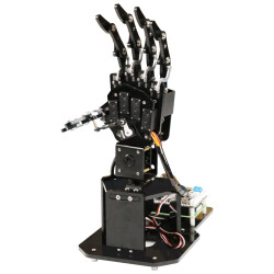Hiwonder - Hiwonder uHandPi Raspberry Pi AI Görüntü İşleyen Robotik El (RPi 5 8GB - Sol)