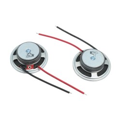 Çin - Hoparlör (Speaker) 0.5W, 32R, 90DB, 50X16MM, Jiale
