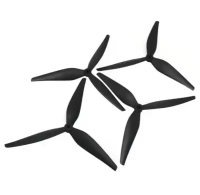 HQProp 10X5X3 1050 Üç Bıçak 2CW / 2CCW FPV Drone Pervane Seti
