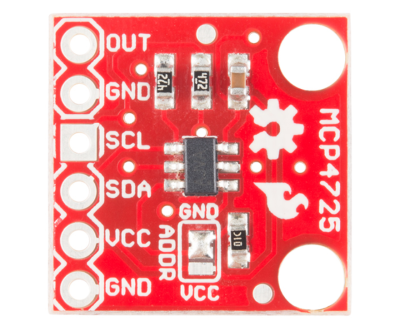 SparkFun I2C DAC Breakout MCP4725