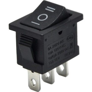 3 Konumlu LPG Gaz Anahtarı - Siyah, IC-123, 3p