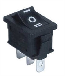 3 Konumlu LPG Gaz Anahtarı - Siyah, IC-123, 3p - Thumbnail