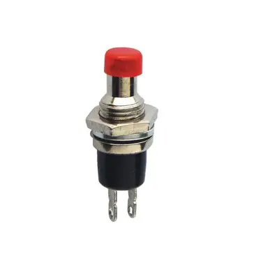 IC-177 Push Buton (Diyafon Tip) - Kırmızı