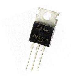 IRF840 N-Kanal Power MOSFET - 8A, 500V, 0.85Ohm, TO-220