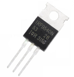  - IRF9540 HEXFET Power MOSFET, -100V, -23A, P kanal, TO-220, Infenion