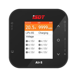 ISDT Air8 500W 20A 1-8S LiPo LiHv Akıllı Pil Şarj Cihazı - Thumbnail