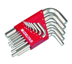 İzeltaş - İzeltaş 12 Parça Alyan (Allen, Alyen) Anahtar Takımı