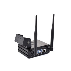 Waveshare - Jetson Orin NANO / NX için Kamera Tutuculu Alüminyum Alaşımlı Kasa - 25334