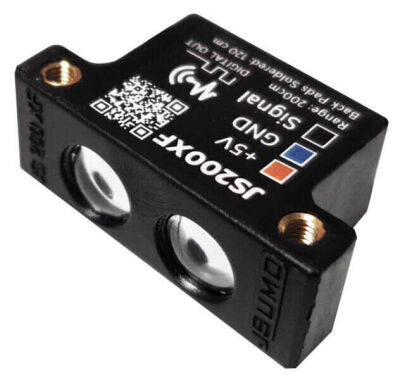 JS200XF Uzun Mezilli IR Cisim Algılama Sensörü - 5V, 200cm Menzil, Dijital Çıkış