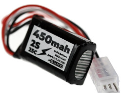 JSumo 2S 7.4V Lipo (Li-Po) Lityum Polimer Batarya - 450mAh 25C - Thumbnail