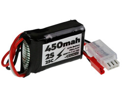 Jsumo - JSumo 2S 7.4V Lipo (Li-Po) Lityum Polimer Batarya - 450mAh 25C