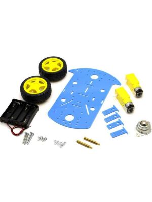 Jsumo 2WD Robomod Mavi Mobil Robot Kiti