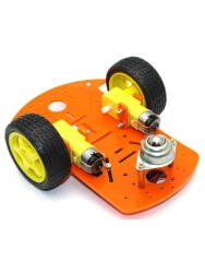 Jsumo 2WD Robomod Turuncu Mobil Robot Kiti - Thumbnail