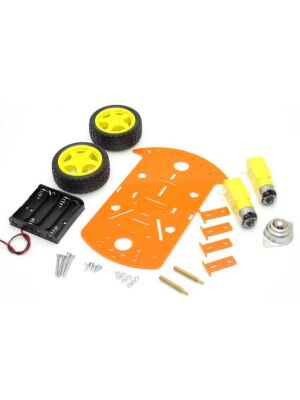 Jsumo 2WD Robomod Turuncu Mobil Robot Kiti