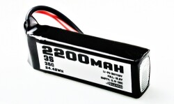 JSumo 3S 11.1V Lipo (Li-Po) Lityum Polimer Batarya - 2200mAh 35C - Thumbnail